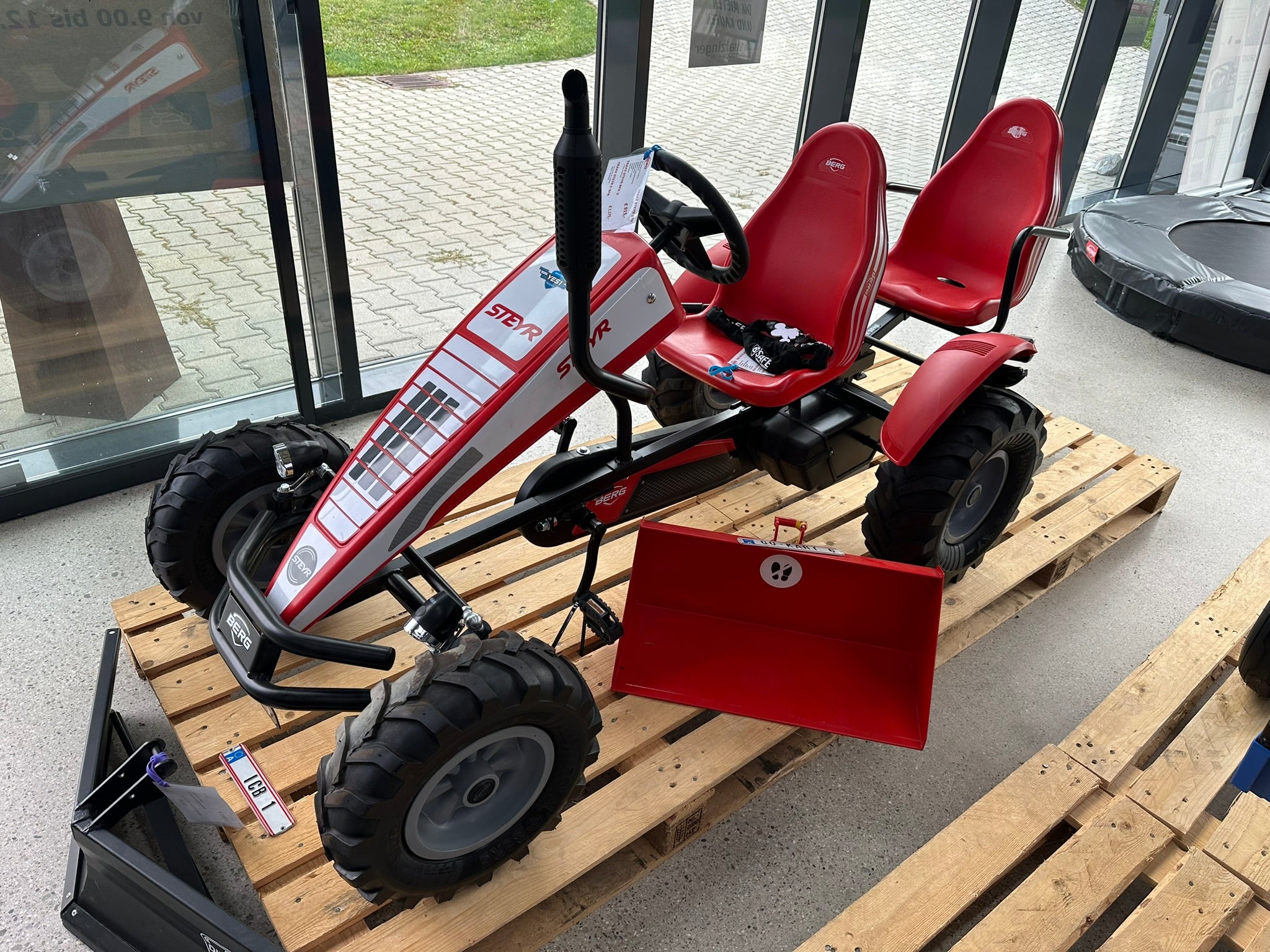 BERG Gokart Traxx Steyr - Ausstellungsstück