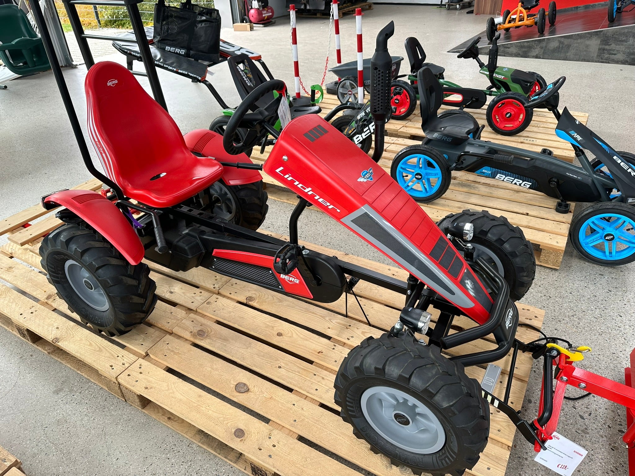 BERG Gokart Traxx  Lindner - Ausstellungsstück