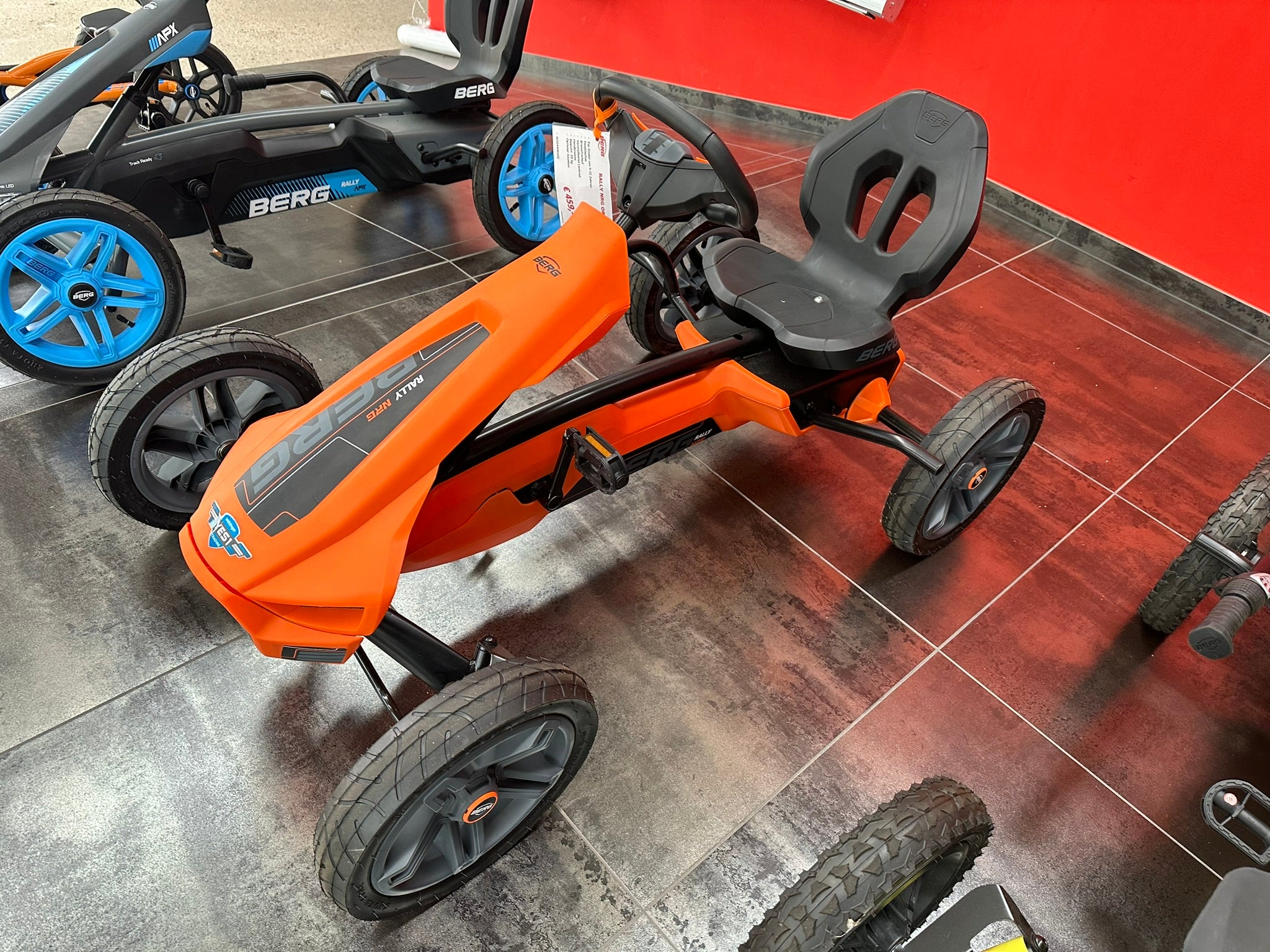 BERG Gokart Rally NRG Orange - Ausstellungsstück