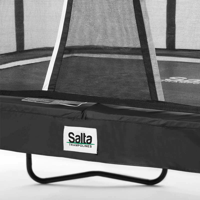 Salta Trampolin Premium Black Edition mit Sicherheitsnetz rechteckig